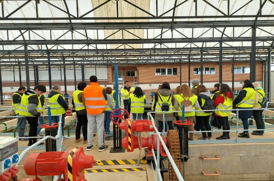 Visitas en la ETAP del Porma